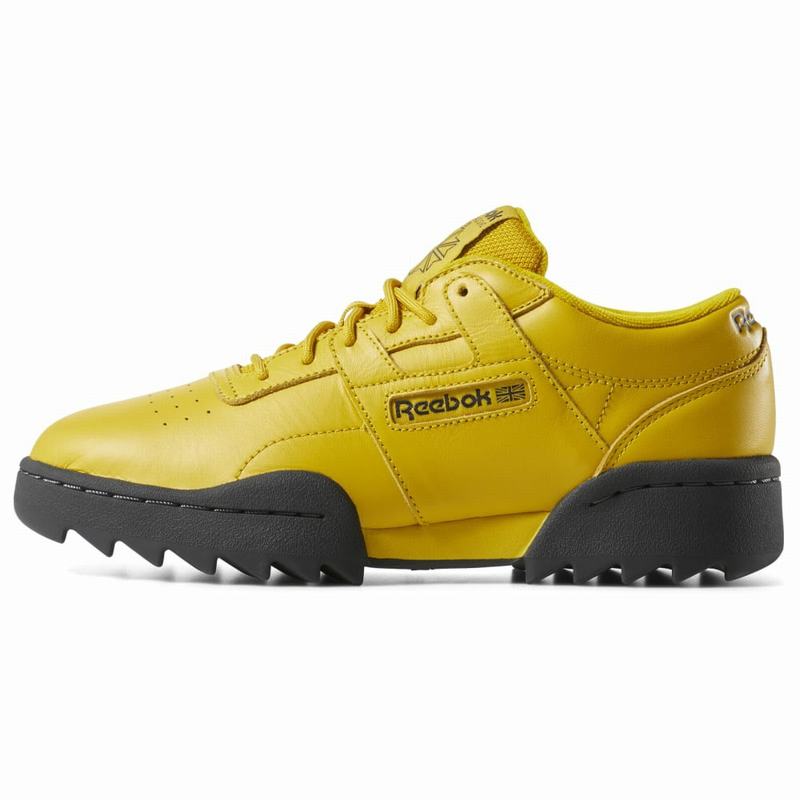 Tenisi Reebok Workout Ripple Og Dama Galbeni/Gri Romania FG9895IY